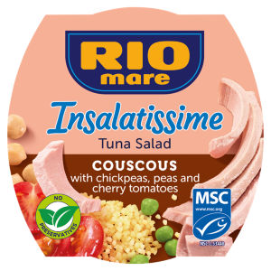 Insalatissime Tuna Salad Couscous with Chickpeas, Peas and Cherry Tomatoes 160g