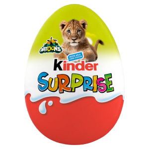 Surprise Natoons Milk Chocolate Egg With Toy 20g