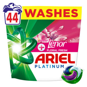 Ariel Platinum Washing Pods With Lenor 44 Washes 875.6g
