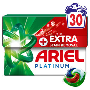 Ariel Platinum Washing Pods Extra Stain Removal 30 Washes 684g