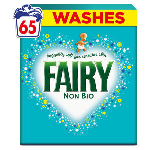Fairy Non Bio For Sensitive Skin Laundry Powder 65 Washes