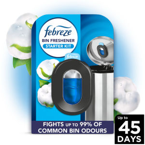 Febreze Bin Freshener Starter Kit Cotton Fresh 4.88ml