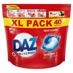 ALL-in-1 PODs Washing Liquid Capsules Whites & Colours 40 Washes