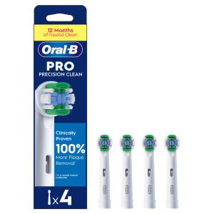 Pro Precision Clean Toothbrush Heads, 4 Counts