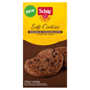 Soft Cookies Double Chocolate 6 x 35g (210g)