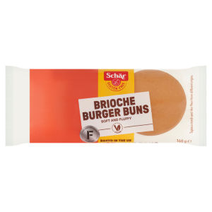 Gluten-Free Brioche Burger Buns 160g