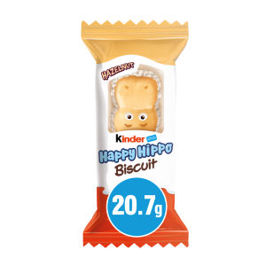 Happy Hippo Hazelnut and Milk Biscuit Single Bar
