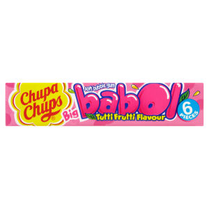 Big Babol Tutti Frutti Flavour Soft Bubble Gum - 27.6g / 6 Pieces