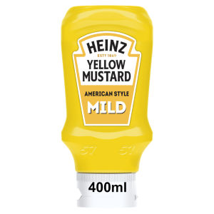 Heinz American Style Mild Yellow Mustard 400ML 
