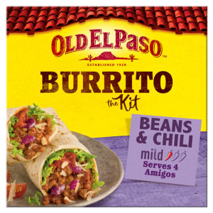Burrito Kit Bean & Chilli Mild 620g