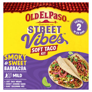 Old El Paso Soft Taco Street Vibes Barbacoa Meal Kit 255G
