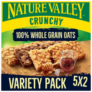 Nature Valley Crunchy Variety Pack Cereal Bars Family Size