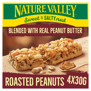 Sweet & Salty Nut Roasted Peanuts Cereal Bars 4 x 30g (120g)