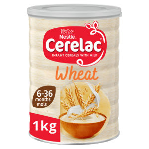 Cerelac Infant Baby Cereals with Milk Wheat 6 Months+ 1kg