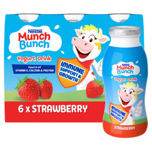 Munch Bunch Strawberry Lunchbox Kids Yoghurt Drink 6x90g