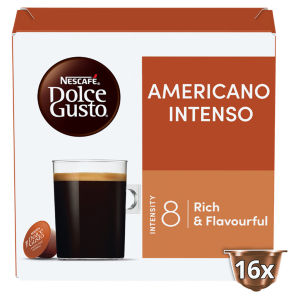 Dolce Gusto Americano Intenso Coffee Pods x16 (16 Servings)