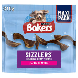 Bakers Sizzlers Bacon and Cheese Dog Treats