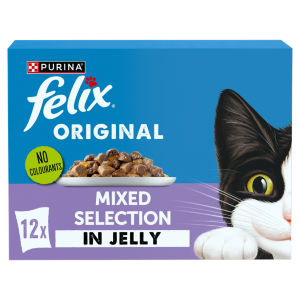Felix Original Kitten Mixed Selection in Jelly Wet Cat Food 12 x 85g