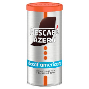 Nescafe Azera Decaf Americano Instant Coffee With Finely Ground Beans 135g