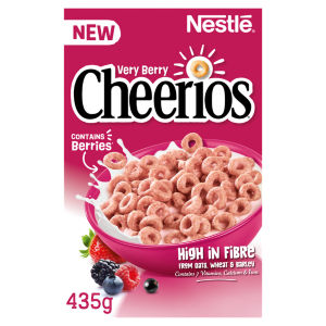 Cheerios Very Berry Multigrain Breakfast Cereal 435g