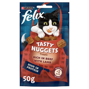 Felix Tasty Nuggets Beef & Lamb Cat Treats