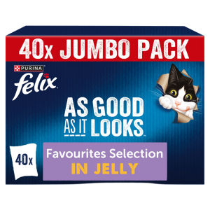 As Good As it Looks Favourites Selection Wet Cat Food 40x85g