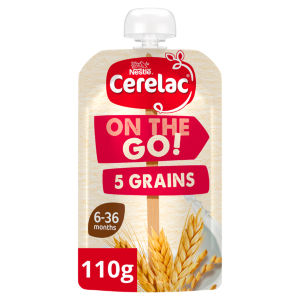 Cerelac On The Go 5 Grains 6-36 Months 110G