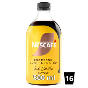 Iced Coffee Espresso Concentrated Vanilla Flavour 500ml