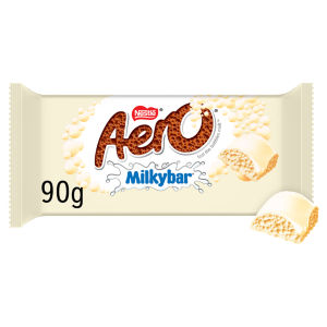 AERO® Milkybar® White Chocolate Sharing Bar 90g