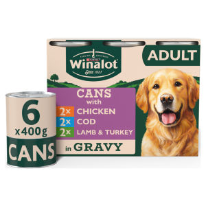 Winalot Classics Mixed in Jelly Wet Dog Food 6 x 400g