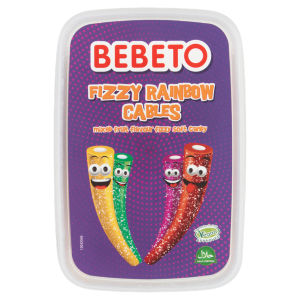 Fizzy Rainbow Cables 400g