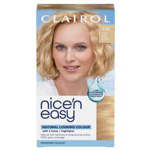 Nice'n Easy Permanent Hair Dye, 10B Extra Light Beige Blonde