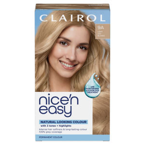 Clairol Nice ‘N Easy Light Ash Blonde 9A Hair Dye