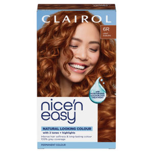 Clairol Nice ‘N Easy Permanent Light Auburn 6R. Hair Dye