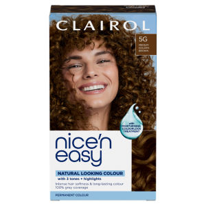 Clairol Nice ‘N Easy Medium Golden Brown 5G Hair Dye