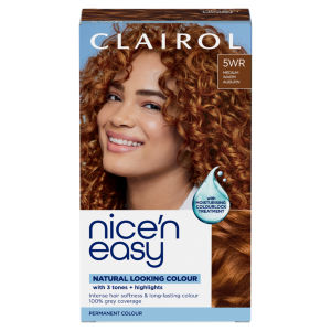 Clairol Nice'N Easy Medium Warm Auburn 5WR Permanent Crème Hair Dye