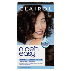 Nice'n Easy Permanent Hair Dye 3 Brown Black