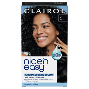 Clairol Nice'N Easy Black 2 Permanent Crème Hair Dye