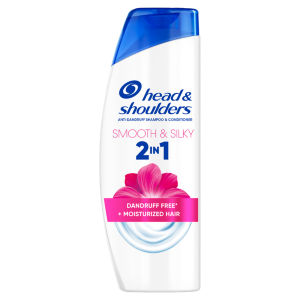 Smooth & Silky 2in1 Anti Dandruff Shampoo 330ml. Fresh Clean Feeling