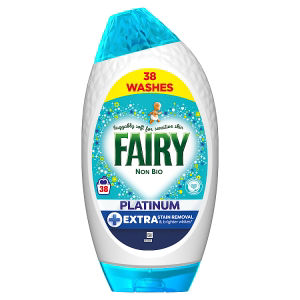 Fairy Non Bio Platinum Washing Gel 38 Washes 1254ML