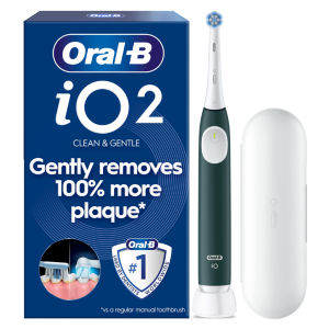Oral-B iO Series 2 Clean & Care Green Electric Toothbrush & Travel Case