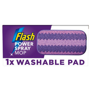 Flash Power Spray Mop Washable Microfibre Pad 1 Pack