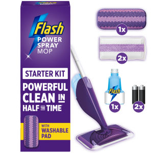 Flash Power Spray Mop Starter Kit