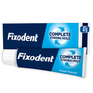Fixodent Complete Strong Hold Fresh Flavour Denture Adhesive 47g