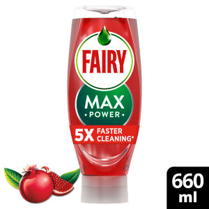 Fairy Max Power Pomegranate Washing Up Liquid 640ml