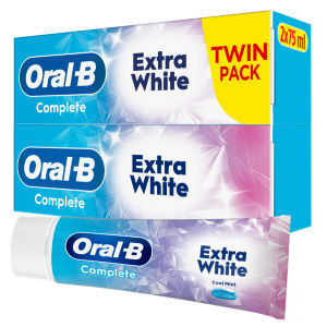 Oral-B 3D White Arctic Fresh Toothpaste 2X75ml