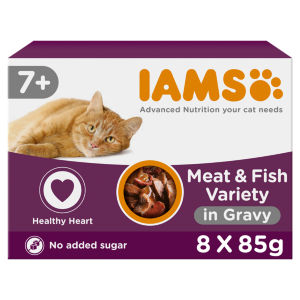 IAMS Delights 7+ Cat Land & Sea Collection 8s