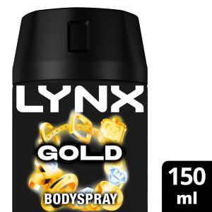 Aerosol Body Spray Gold 150 ml