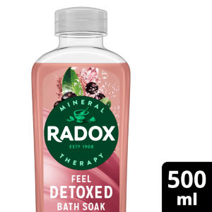 Radox 500ml Mineral Therapy Feel Radiant Bath Soak