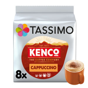 Tassimo Kenco Cappuccino Coffee Pods X8 260G